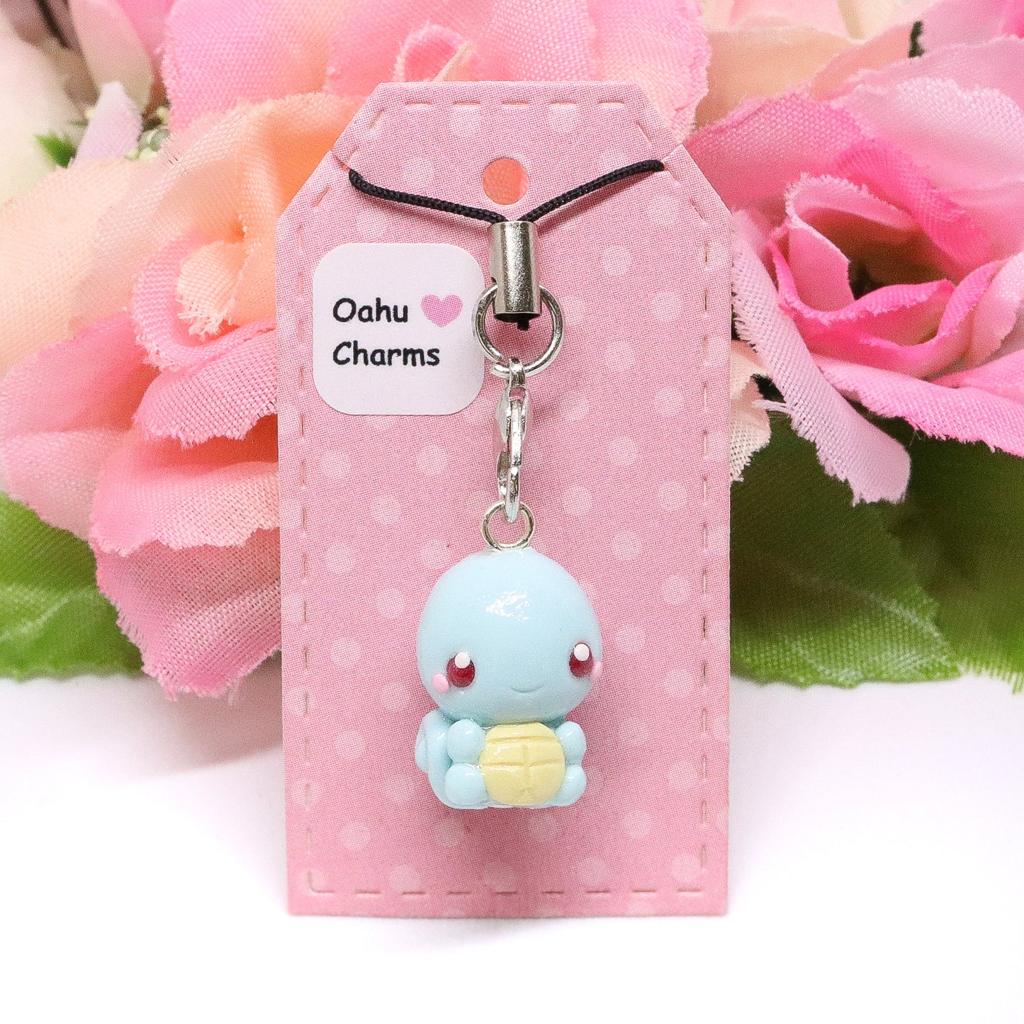 Squirtle Pokemon Polymer Clay Charm