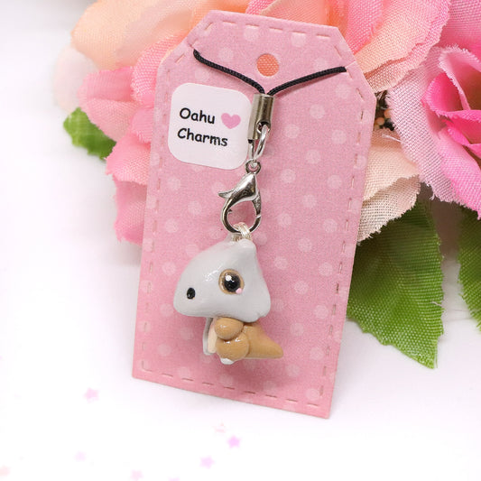 Cubone Polymer Clay Charm