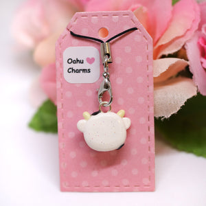Cow Head Polymer Clay Charm (3 Styles Available)