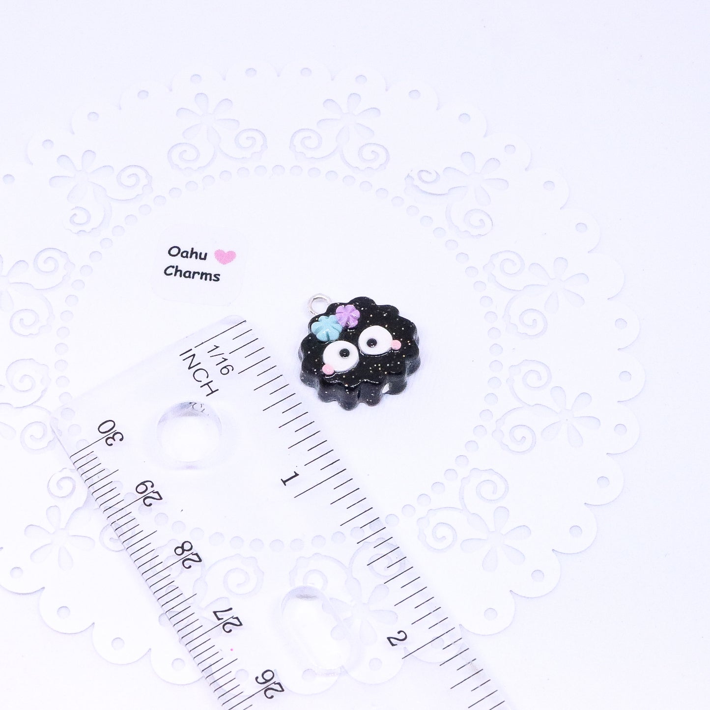 Soot Sprite Polymer Clay Charm